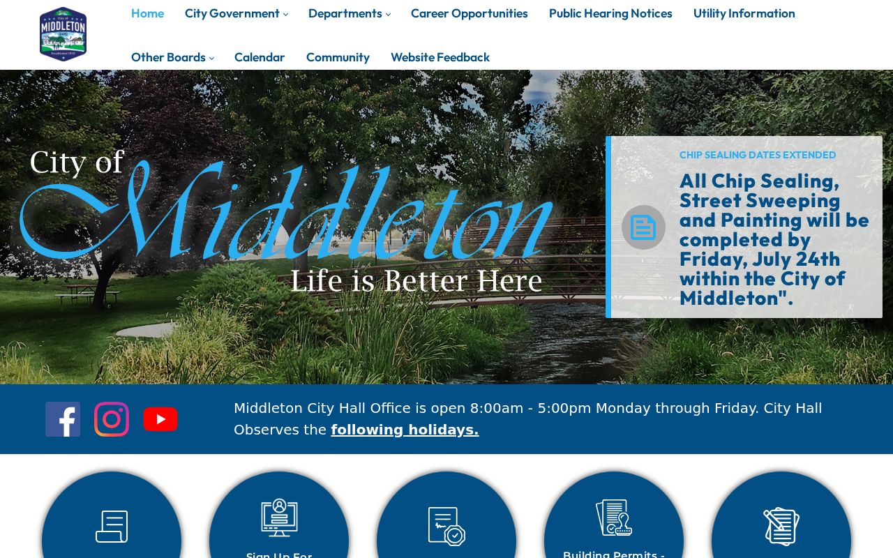 Middleton criminal history and official city records gateway